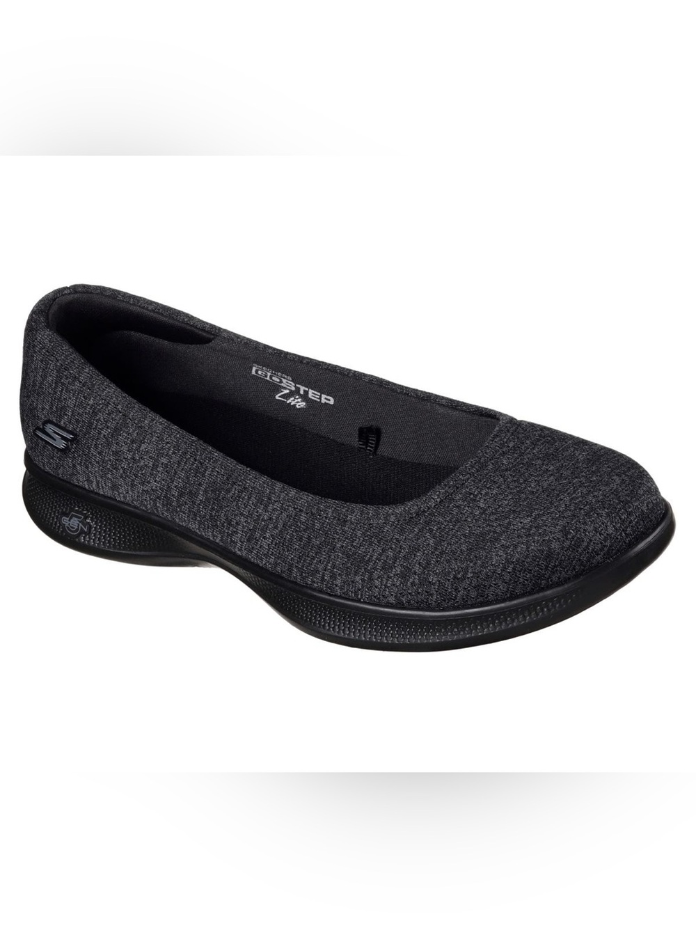 Skechers GO STEP Lite Goga Max Gray Ballet Flats Women’s Size 6